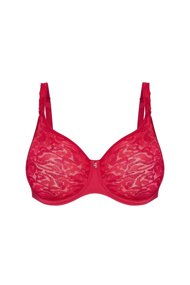 Louisa Bracq BH Naadloos Electric Waves Rouge à Lèvre rood 80 C