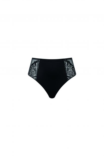 Louisa Bracq Culotte Electric Waves zwart 38 -