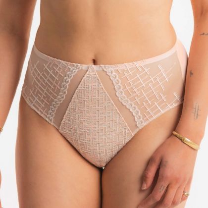 Louisa Bracq Culotte Tweegy Nude Rose roos 40 -