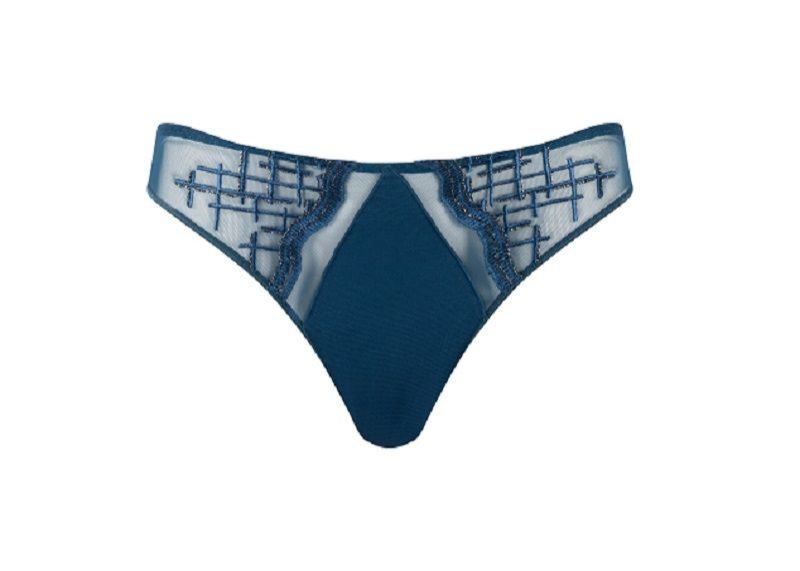 Louisa Bracq Slip Matrix Neon Botanica blauw 36 -