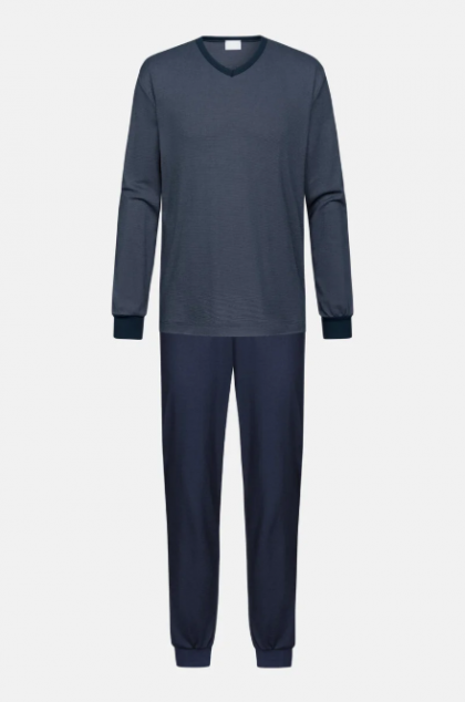 Mey Pyjama blauw 52 -