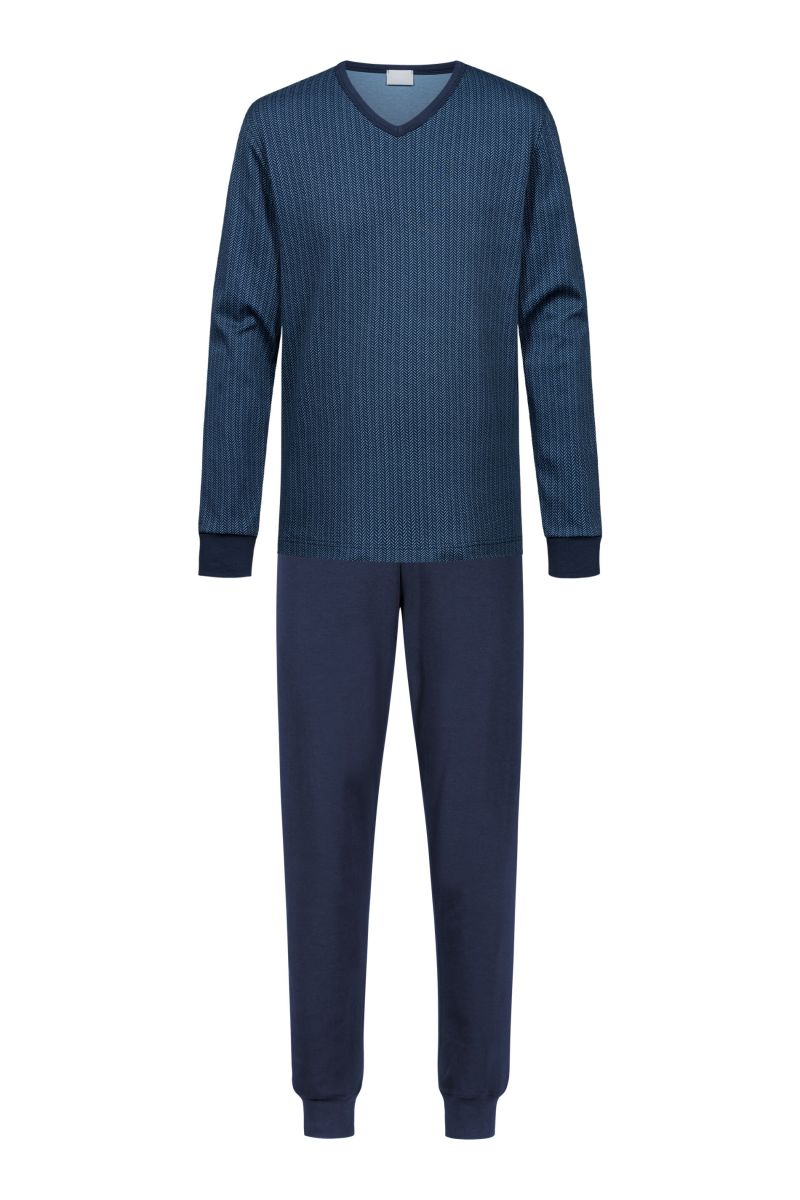 Mey Pyjama blauw Xl -
