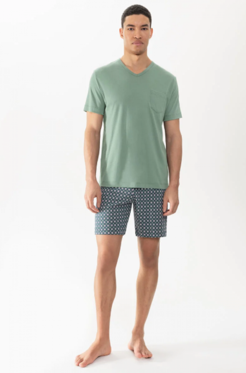 Mey Pyjama groen L -