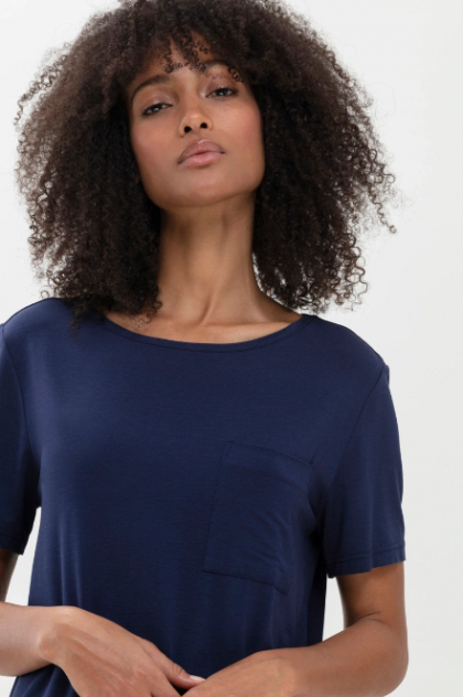 Mey Shirt blauw 36 -