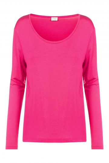 Shirt lange mouw Serie Captivating fuchsia
