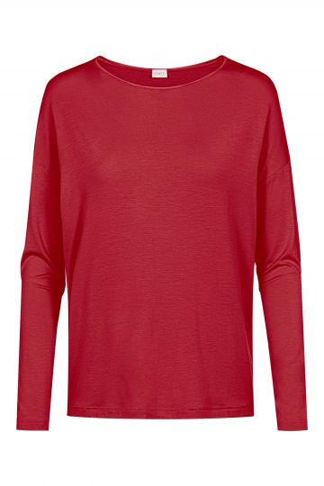 Mey T-Shirt lange mouw Barbados Cherry bordeaux S -