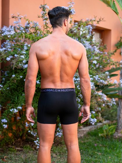 Muchachomalo 2-pack short print Parrot zwart L -