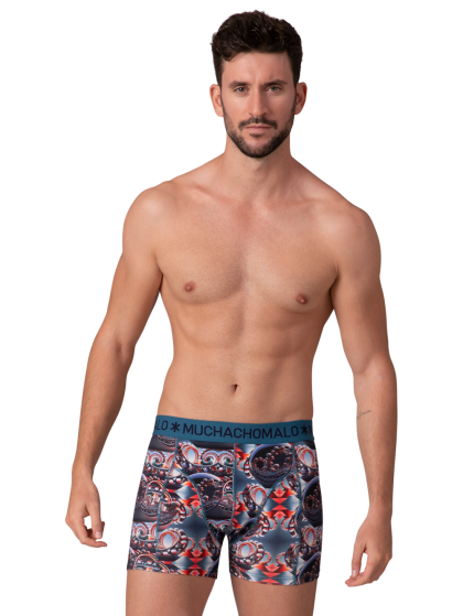 Muchachomalo Men 2-pack Boxer shorts Nostalgic blauw Xxxl -