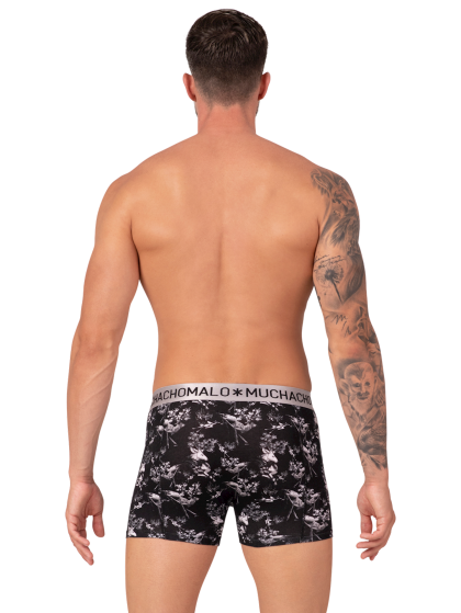 Muchachomalo Men 2-pack Boxershort MAN DEER blauw Xxxl -