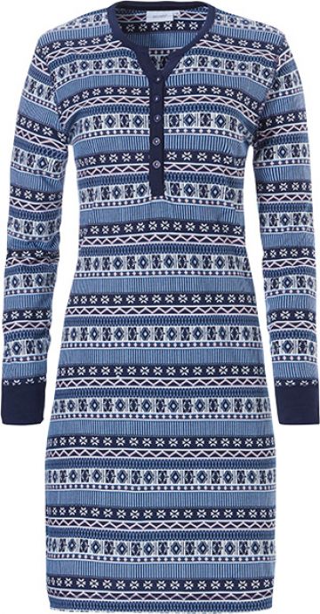 Pastunette Nachtkleed blauw 40 -