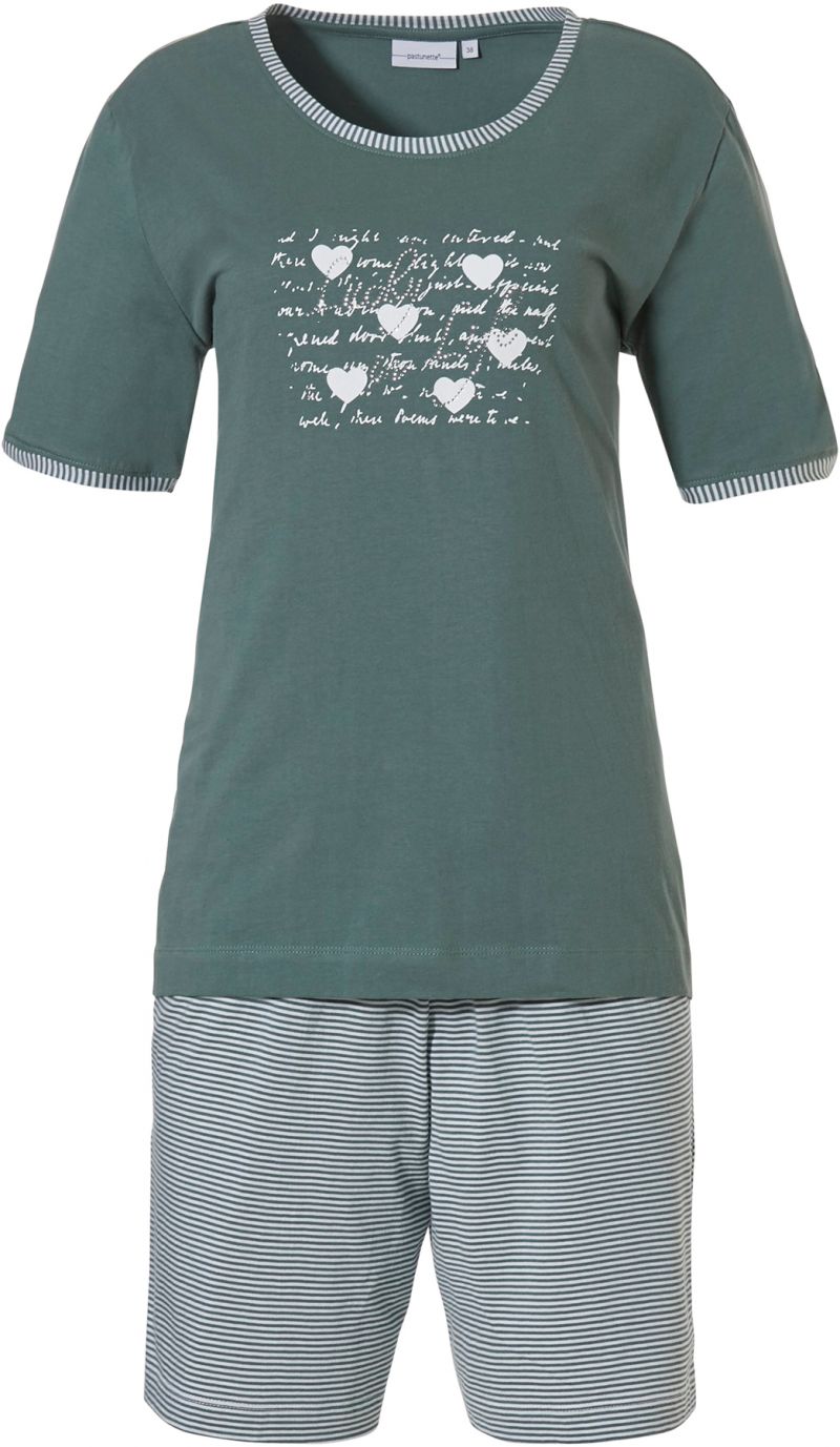 Pastunette Shortama groen 46 -
