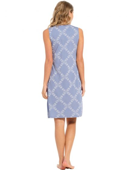 Pastunette Sleeveless Nightdress 95cm blauw 54 -
