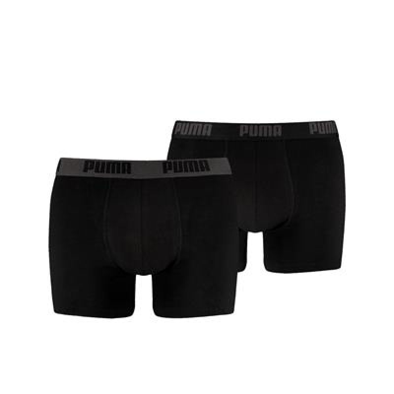 Puma Basic Boxer 2P zwart