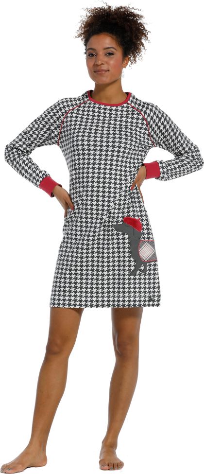 Rebelle Nachtkleed bordeaux 34 -