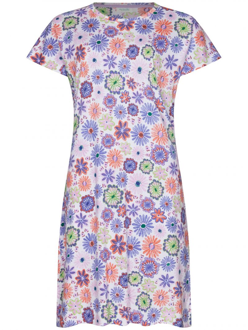 Rebelle Nachtkleed paars 104 -
