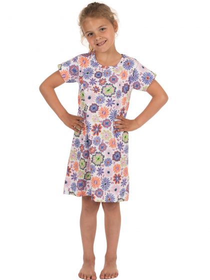 Rebelle Nachtkleed paars 104 -