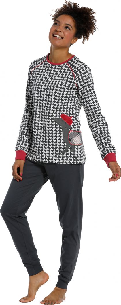 Rebelle Pyjama bordeaux 34 -