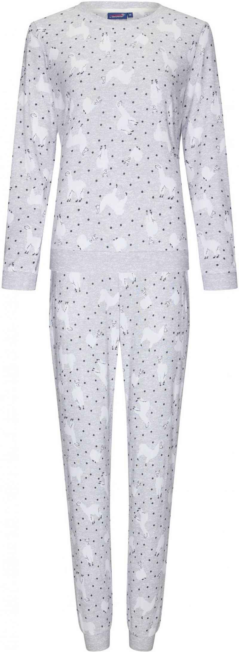 Rebelle Pyjama grijs 46 -