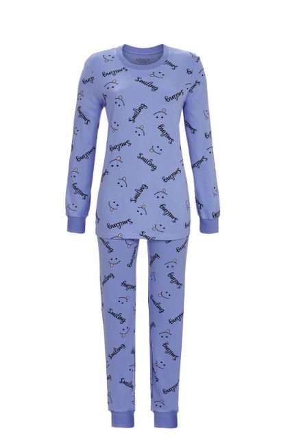 Ringella Pyjama 100% katoen interlock blauw 38 -