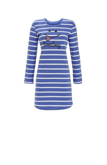 Ringella Slaapshirt gestreept blauw 38 -