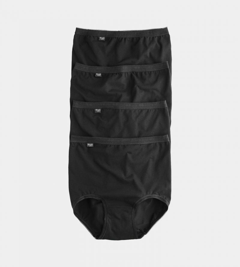 Sloggi Basic+ Maxi 3+1 Gratis zwart 48