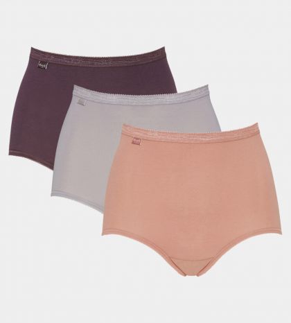 Sloggi Basic+ Maxi C3P (-) taupe 42 -