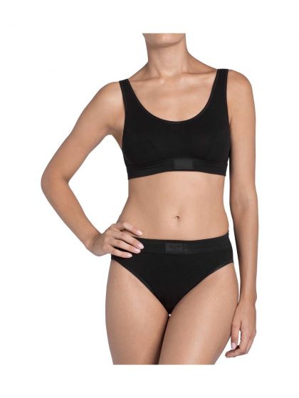 Sloggi Double comfort Top zwart 42 -