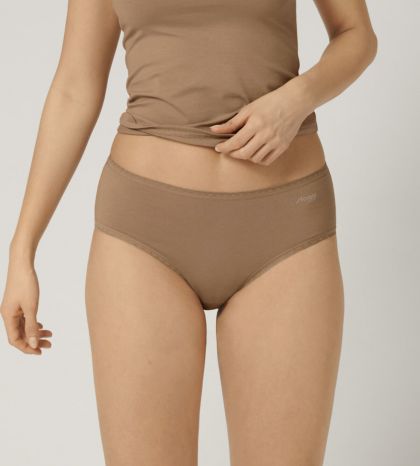 Sloggi GO Midi 2 Pack huidskleur M -