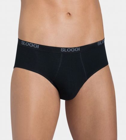 Sloggi men Basic Midi 2-Pack zwart 5