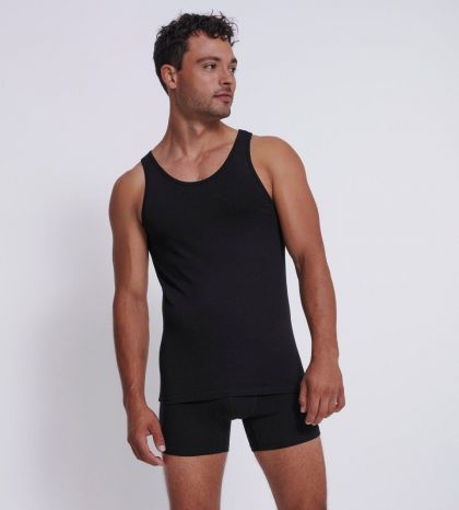 Sloggi MEN Go ABC 2.0 Tank Top 2-Pack zwart Xxl -
