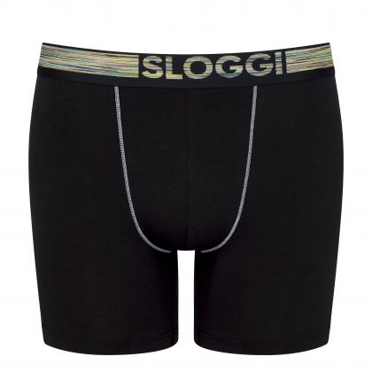 Sloggi Men GO ABC Natural H Short 6 Pack zwart S -