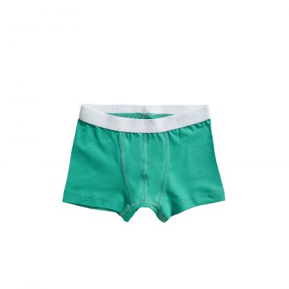 Ten Cate Basic Kids Boys Shorts 2 Pack groen 98/104 -