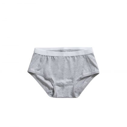Ten Cate Basic kids girls brief 2Pack grijs 98/104 -