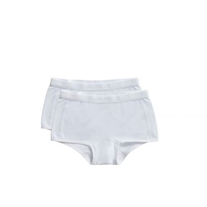 Ten Cate Basic kids girls shorts 2 Pack wit 98/104 -