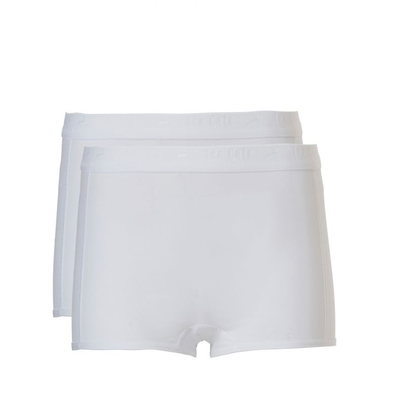 Ten Cate Basic teen girls shorts 2 Pack wit 134/140 -
