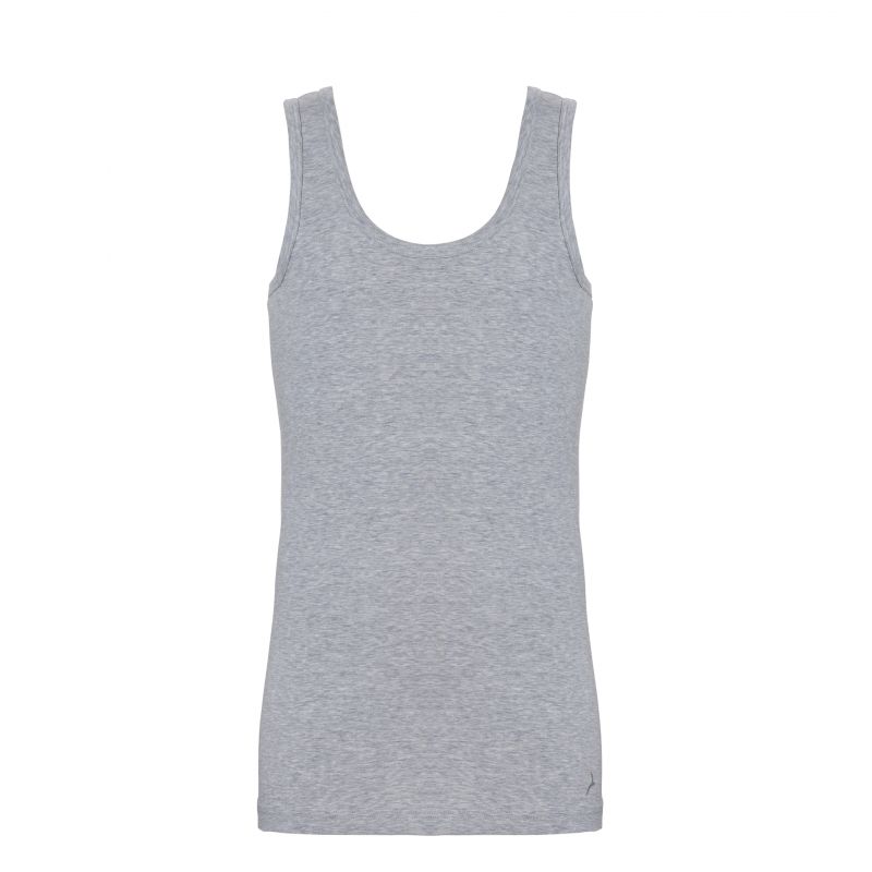 Ten Cate Basic Teens Boys Shirt grijs 170/176 -