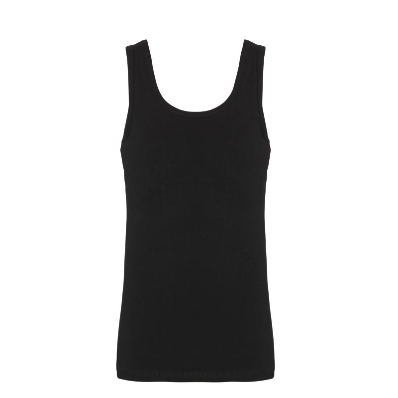 Ten Cate Basic Teens Boys Shirt zwart 134/140 -