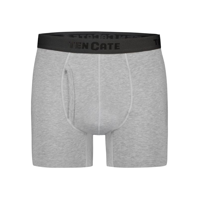 Ten Cate Basics men classic shorts 2 pack grijs M -