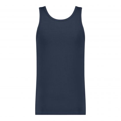 Ten Cate Basics men singlet 2 pack blauw L -