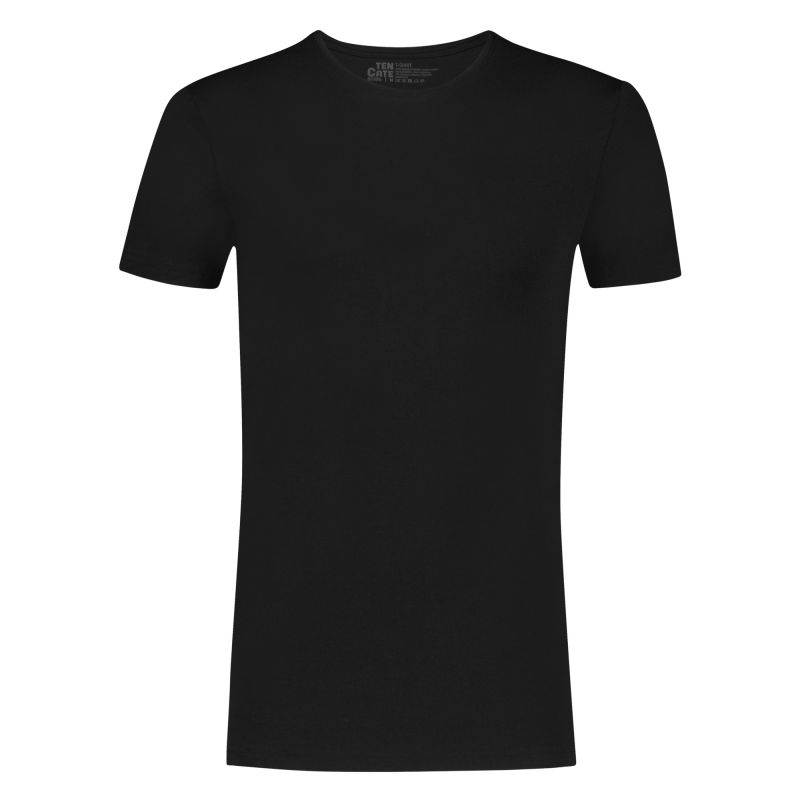 Ten Cate Basics men T-shirt 2 pack zwart S -