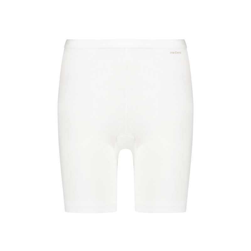 Ten Cate Basics women long shorts 2 pack wit L -