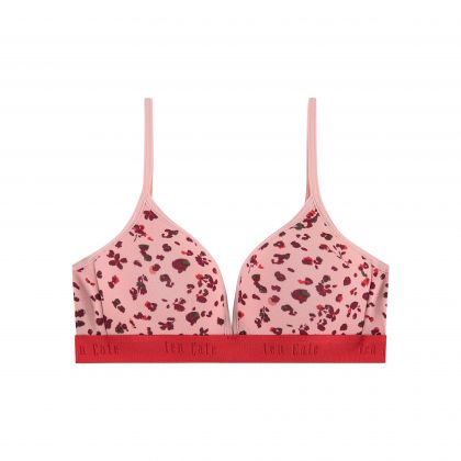 Ten Cate Cotton Stretch girl padded bra roos 65 Aa