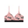 TEN CATE Ten Cate Cotton Stretch girl padded bra zwart 75 Aa