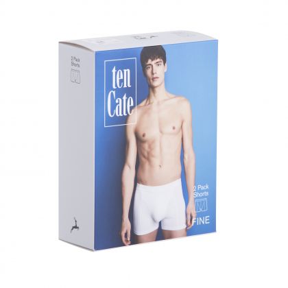 Ten Cate Men Fine short 2 Pack zwart M -