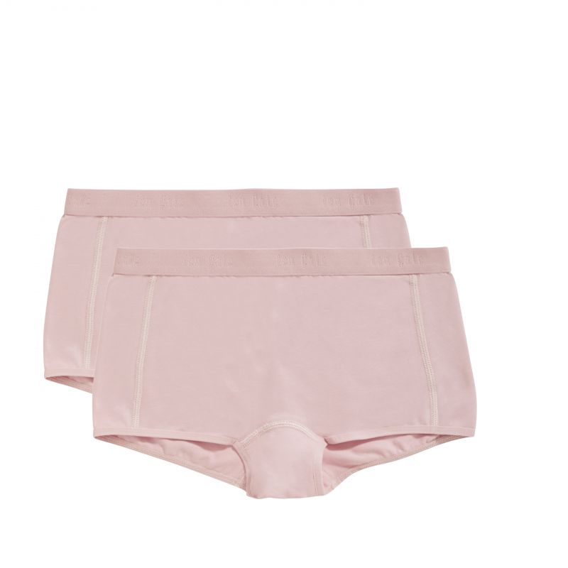 Ten Cate Organic girls shorts 2Pack roos 170/176 -