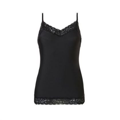 Ten Cate Secrets spaghetti top lace zwart S -