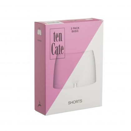 Ten Cate Women Basic Short 3 Pack (-) zwart