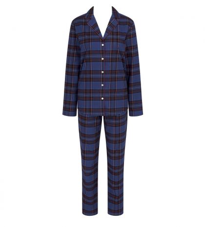 Triumph Pyjama boyfriend PW X blauw 38 -