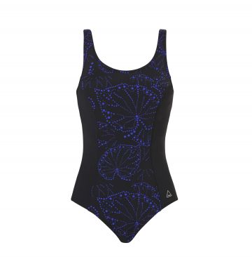 Tweka Pool swimsuit shape soft cup zwart