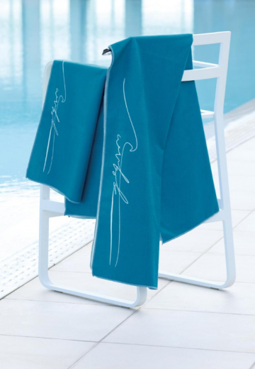 Wavebreaker Beachtowel 80X180CM blauw U -